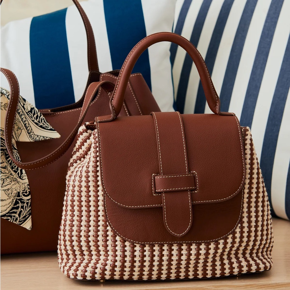 Jmaclaughing Zoe Top Handle Handbag | Elegant Brown Handbag